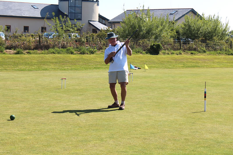 Some members don't take their croquet very seriously :)